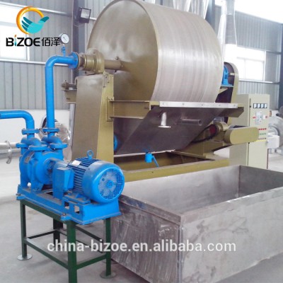 Auto Rotary drum type vacuum filter for cassava starch dewatering price